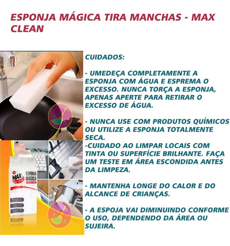 Imagem 4 de 8 de Kit Esponja Mágica Limpeza Tira Manchas Pesadas Bucha 15 Und