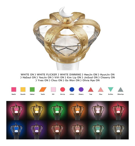 Light Stick Loona, Para Concierto, Luz Multicolor