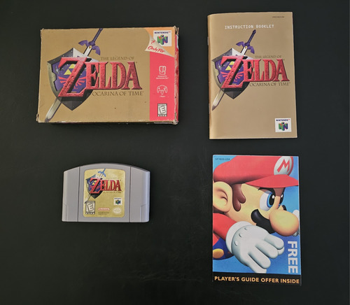 Zelda Ocarina Of Time - Juego Nintendo 64 N64 Original 