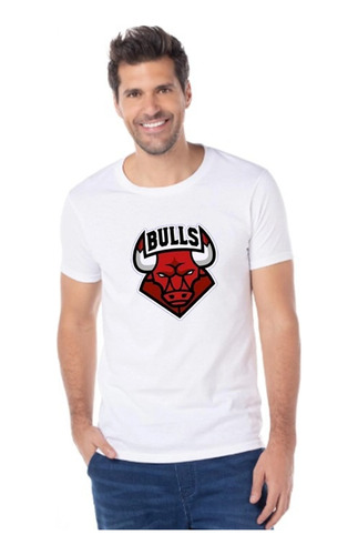 Polera Bull Nba Camiseta Hombre