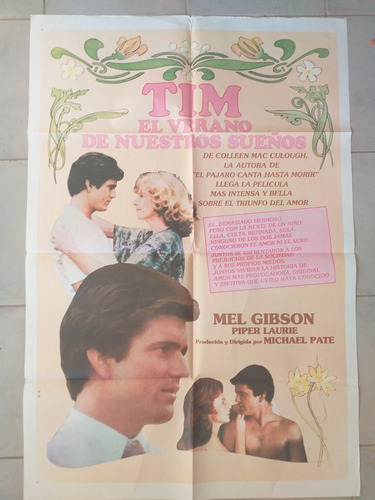 Afiche Cine - Tim, El Verano De Nuestros Sueños *