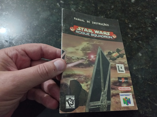 Manual Rogue Squadrom Nintendo 64 (Usado)