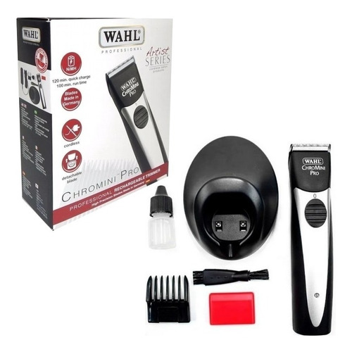 Imagen 1 de 8 de Trimmer Wahl Maquina Patillera Profesional Chromini Cuotas