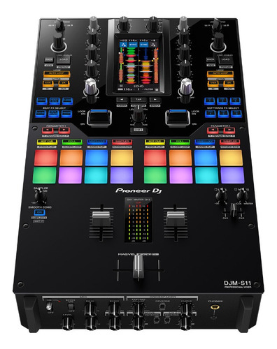 Misturador de DJ Pioneer DJM-S11 de 2 canais estilo Scratch