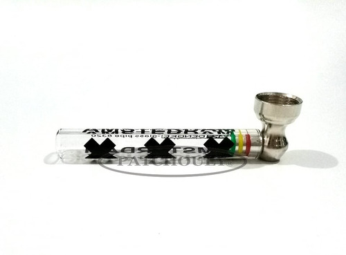 Pipa De Vidrio Pyrex D&k Borosilicato Rejilla 9cm. Lavable