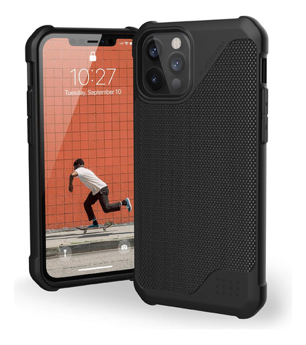 Funda Uag Urban Armor Para iPhone 12/12 Pro Negro