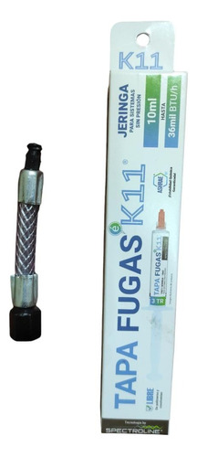 Tapa Fugas K11 Jeringa 10ml Con Adaptador De Plastico 1/4