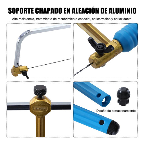 Moldura De Serra Manual Para Caixas De Joias Com Lâminas Aju
