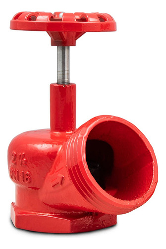 Válvula Globo Angular Pn16 2.1/2 X 45 Graus Segurimax