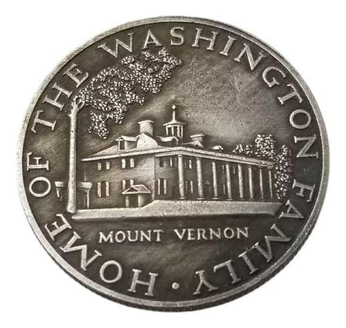 Réplica De Medio Dólar Estadounidense Antiguo De 1759