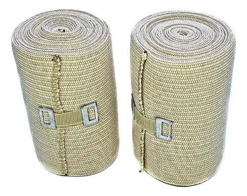 Venda Flebologica Elástica Varices Pierna 10 Cm X 5 Mts Beige