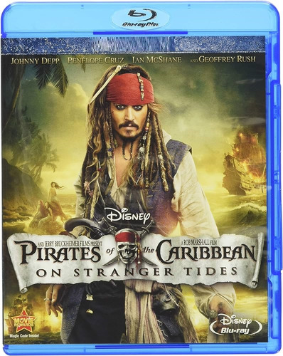 Piratas Del Caribe 4 Bluray - O