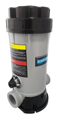 Imagem 2 de 8 de Dosador De Cloro Ate 4 Kg Para Piscinas Automático Sodramar