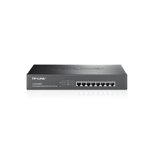 Switch Tp-link Tl-sg1008pe Poe Gigabit 8 Port - Tecsys