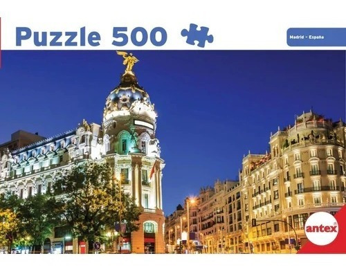 Rompecabezas Puzzle 500 Pzs Didáctico Motricidad Varios Tema