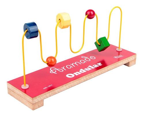 Imagem 3 de 8 de Brinquedo Pedagógico Educativo Kit Aramado 6 Itens Carlu