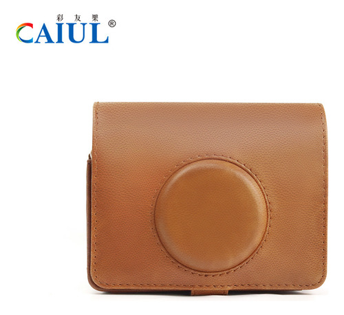 Capa De Câmera Para Instax Mini Evo Retro Pu, Bolsa De Couro