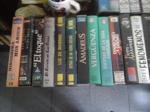 Lote 42 Videocassetes Cine De Autor (Usado)