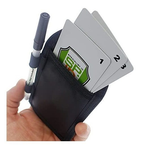 Porta Carnet, Credencial Cartera Resistente Con Soporte Para