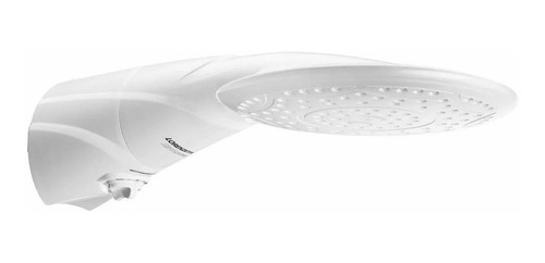 Imagem 1 de 2 de Chuveiro elétrico de parede Lorenzetti Advanced Multitemperaturas branco 5500W 127V