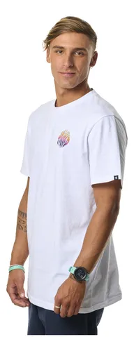 Polera Arte Stoked Hombre Blanca