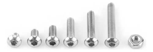 Set De Tornillos Hexagonales Con Cabeza Varios Tamaños