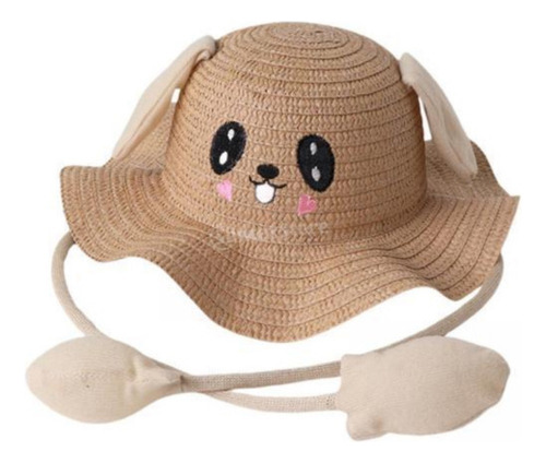 W 2 Sombrilla Con Orejas De Conejo Sombrero De Paja Sombrero