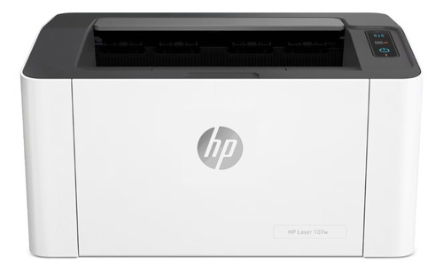 Impresora Simple Función Hp Laser 107w Wifi Blanca Y Negra