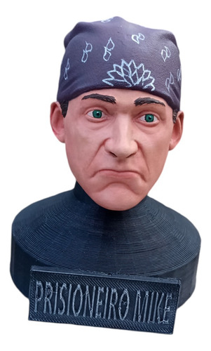 The Office Prison Mike Michael Scott Busto Colecionável