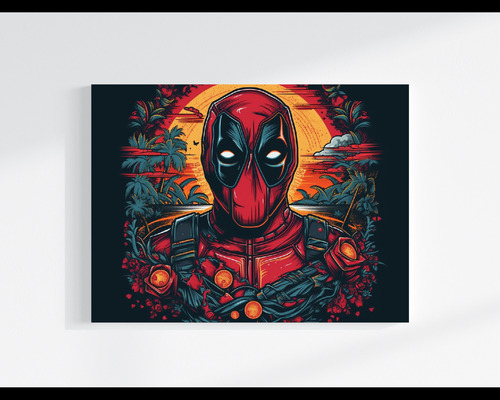 Poster Conceptual Dead Pool Alta Resolucion 50x40cm