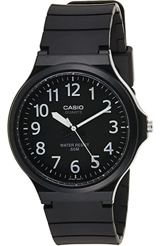 Casio Mw-240-1b Resina Reloj Analógico Para Hombre Wr