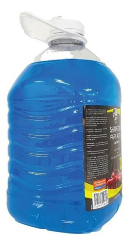 4 Shampoo Para Auto Car Wash Lava Y Encera 76 Lavadas 3.8 L