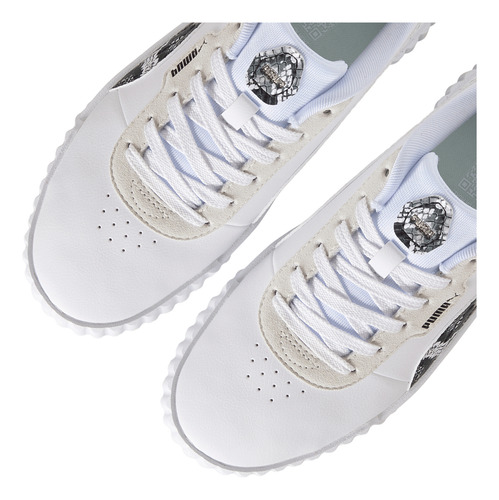 Tenis Puma Casual Carina 3.0 Snake Chic Mujer 400723 01 B...