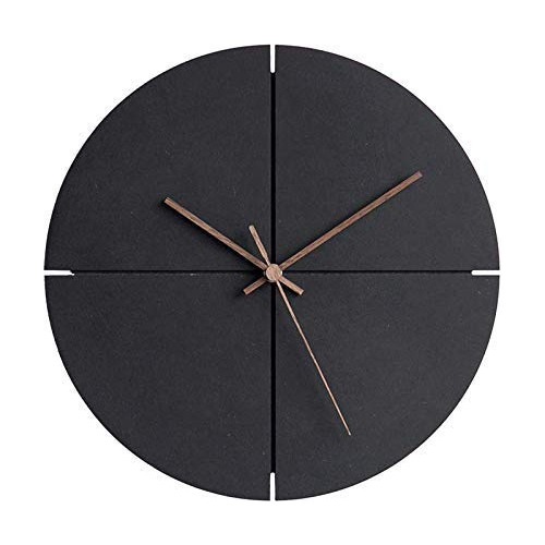 Modirnation Reloj De Pared Moderno De Madera, Minimalista Y 