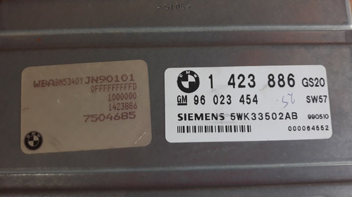 Computadora Ecu Transmision Bmw 328ci 2000 #1423886 (Usado)