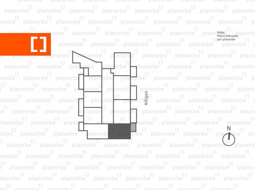Venta De Apartamento Obra Construcción 1 Dormitorio En Tres Cruces, Gala Pop Br. Artigas Unidad 901
