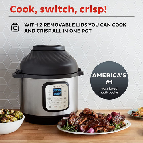 Olla A Presión Instant Pot, Con Función De Freidora De Aire