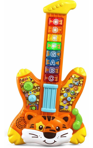 Imagen 2 de 4 de Guitarra Para Niños Con Luces Y Sonidos Vtech Zoo Jamz