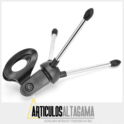 Imagen 10 de 10 de Base Soporte De Mesa Para Microfono 14 Cm Plegable Portatil