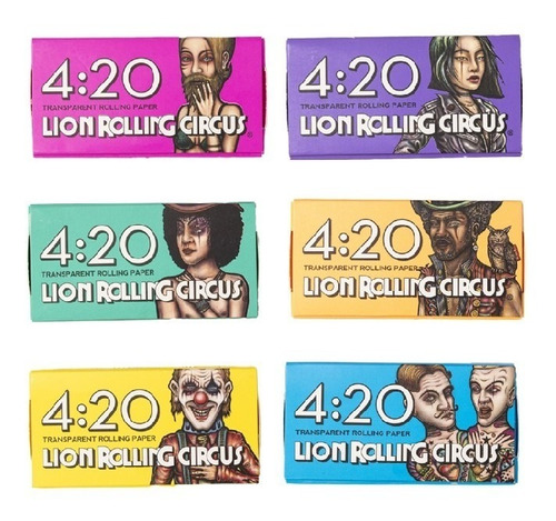 Celulosa 420 Papel Para Armar Regular / Lion Rolling Circus