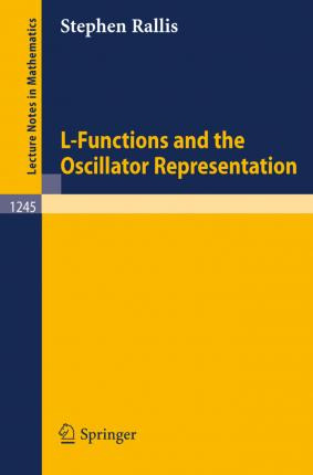 Libro L-functions And The Oscillator Representation - Ste...