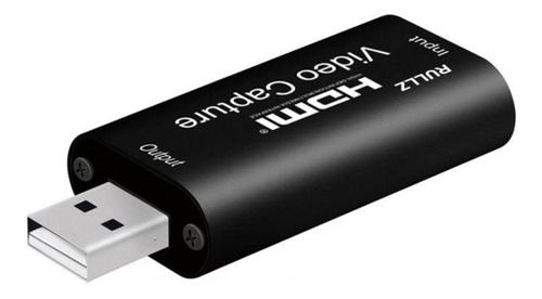 Capturadora De Video 4k 1080p 60fps Hdmi Usb Ps4 Ps5 Camara
