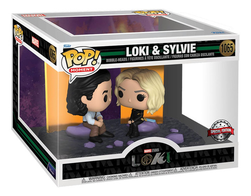 Funko Pop Moments: Marvel - Loki And Sylvie Se