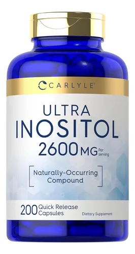 Ultra Inositol Myo-inositol 2600 Mg Formula Premium 200 Cap