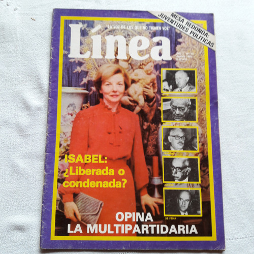 Revista Linea N° 13 - Año 2 - Agosto De 1981