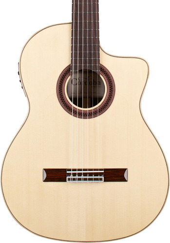 Guitarra De Cuerdas De Nylon Córdoba Gk Studio Negra Con