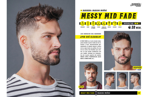 Libro Barbería y Peluquería Profesional Tapa Dura Ediciones Daly