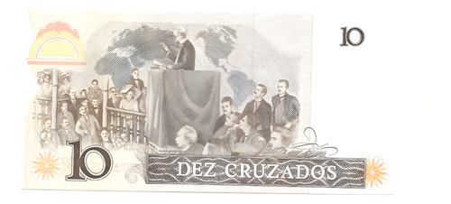Cédula 10 Cruzados 1987