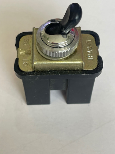 Fiat Alfa Ferrari Vintage Toggle Switch 2 Pos 4 Pin Black