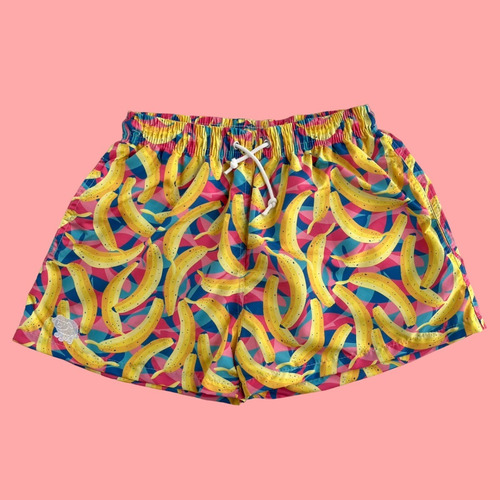 Imagen 4 de 4 de Traje De Baño Hombre Bananas Pecora Argentina Short Malla